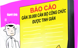 Đã tinh giản được cán bộ... về hưu