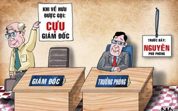 Khi  nào 'nguyên giám đốc', khi nào 'cựu phó phòng'?