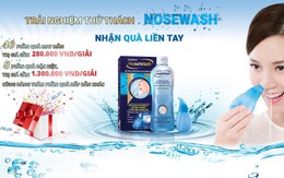 Cơ hội miễn phí trải nghiệm cách rửa mũi mới từ Nhật