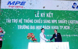 Đại học Bách khoa TP.HCM được trang bị hệ thống chiếu sáng trị giá 500 triệu