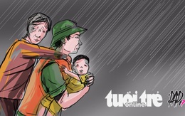 Anh vẫn hành quân...