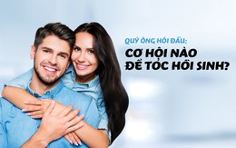 Quý ông hói đầu: cơ hội nào để tóc hồi sinh?