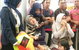 Máy bay chở 189 người của Indonesia rơi xuống biển
