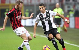 Ronaldo lập công, Juventus thắng thuyết phục Milan