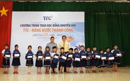 520 học sinh, sinh viên nhận học bổng “TTC – Nâng bước thành công” lần thứ 33