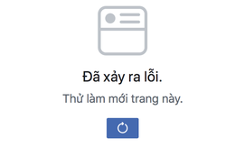 Facebook đang bị lỗi trên diện rộng