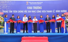 Khai trương trung tâm tiêm chủng quy mô nhất khu vực Nam Bộ