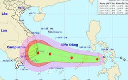 Áp thấp nhiệt đới tiến gần biển Đông, sắp thành bão