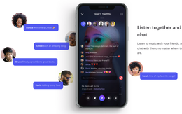 Ứng dụng giúp nghe nhạc tập thể theo thời gian thực