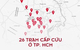 26 trạm cấp cứu vệ tinh ở TP.HCM