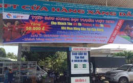 Cây xăng miễn phí cho khách có tên trùng với bốn cầu thủ Việt Nam