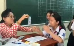 Cô giáo toán lì xì học trò 'bá đạo' nhất: chụp hụt là thua