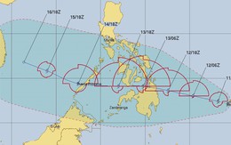 Bão gần biển Đông di chuyển nhanh, tiếp tục mạnh lên