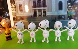 Ngộ nghĩnh 50 con chó bằng vỏ trứng của thầy giáo về hưu