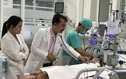 Cứu được bé gái viêm cơ tim tối cấp bằng máy ECMO