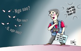 Làm bậy thì ra mặt trước đi