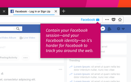 Mozilla cung cấp 'vũ khí chống Facebook' cho người dùng Firefox