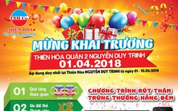 Khai trương Điện máy Thiên Hòa tại Nguyễn Duy Trinh, quận 2