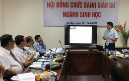 Hội đồng Giáo sư nhà nước 'rút kinh nghiệm sâu sắc' vụ phong giáo sư