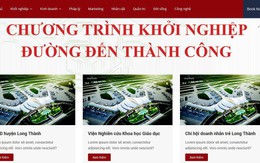 Họp báo: “Chương trình khởi nghiệp - Đường đến thành công”