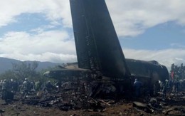 Video máy bay quân sự rơi tại Algeria, 257 người thiệt mạng