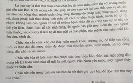 Bác sĩ Hoàng Công Lương gửi tâm thư đến lãnh đạo Đảng, Nhà nước