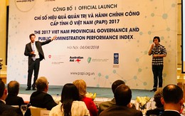 Chỉ số PAPI 2017: kém về minh bạch, kiểm soát tham nhũng có cải thiện