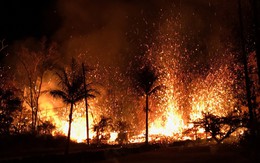 Video Toàn cảnh núi lửa Klauea phun trào dữ dội tại Hawaii