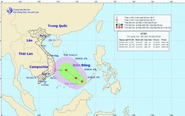 Xuất hiện vùng áp thấp, khả năng thành áp thấp nhiệt đới trên biển