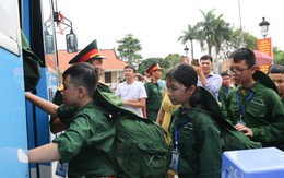 200 'chiến sĩ nhí' Thanh Hóa bước vào Học kỳ quân đội