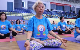 Đa dạng lứa tuổi tham gia Ngày Quốc tế Yoga ở TP.HCM