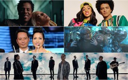 Beyoncé - Jay-Z, Ed - Taylor Swift, Bruno - Cardi B... tri kỷ âm nhạc