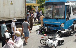 Đề xuất dán dải phản quang trên xe tải hơn 3,5 tấn