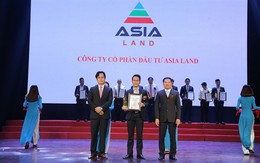 Công ty CPĐT Asia Land vinh danh "Thương hiệu BĐS xuất sắc 2018"