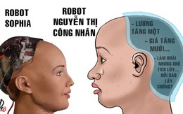 Lương công nhân và robot Sophia