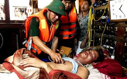 Ba ngư dân mất tích sau khi tàu cá va chạm tàu vận tải