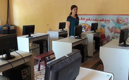 Phòng máy tính bỏ không vì thiếu giáo viên tin học