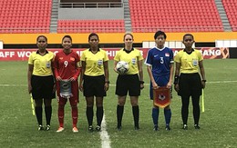 Tuyển nữ VN nhấn chìm Singapore 10-0
