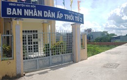 Chậm tách thửa, trụ sở ấp  phải xây 'lụi'