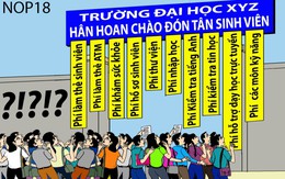 Đến lượt trường đại học, cao đẳng lạm thu