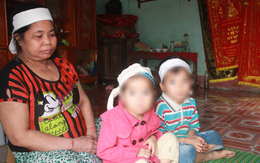 Thương tâm hai trẻ mồ côi khi mẹ bị ông nội đâm chết