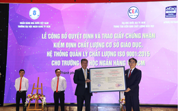 Đại học Ngân hàng TP.HCM đạt tiêu chuẩn chất lượng giáo dục