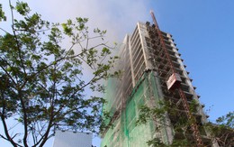 Cháy tòa nhà DITP TOWER đang thi công ở Đà Nẵng