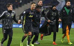 Ronaldo lập công cuối trận, Juventus thắng nhọc Lazio