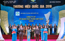 VIFON tiếp tục được vinh danh thương hiệu quốc gia 2018