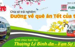 Đến 7-2, hơn 300 bạn đọc đã chia sẻ 'Đường về quê ăn tết của tôi'