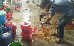 Chủ sạp mắm bị đâm trọng thương ngay tại chợ