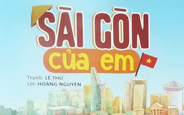 Sóc và bồ câu cùng độc giả nhí khám phá 'Sài Gòn của em'