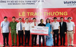 Trung thành dãy số suốt 1 năm, khách Nghệ An trúng Jackpot hơn 80 tỷ đồng