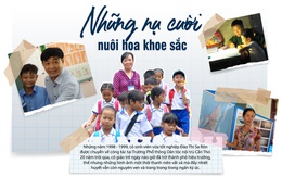 Những nụ cười nuôi hoa khoe sắc